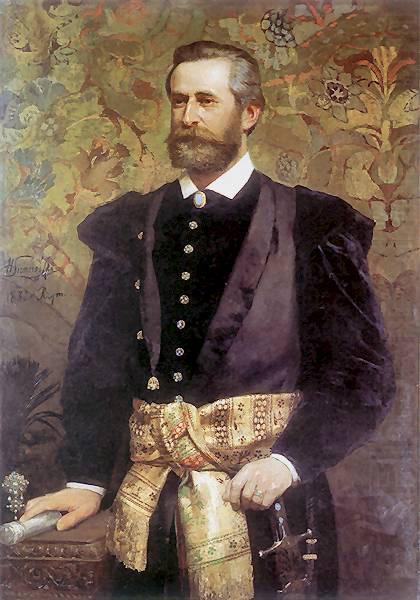 Portrait of Ludwik Wodzicki., Henryk Siemiradzki